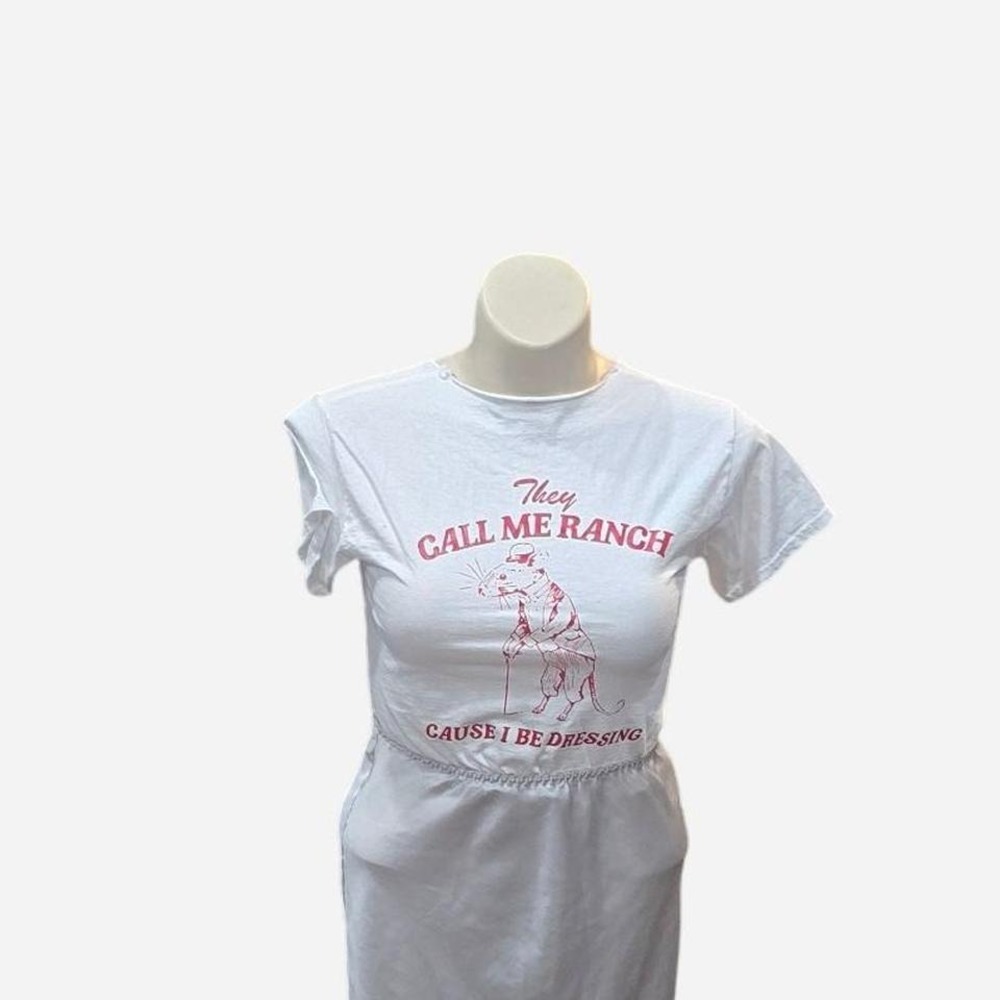 YOUTH WHITE GRAPHIC‎ TEE